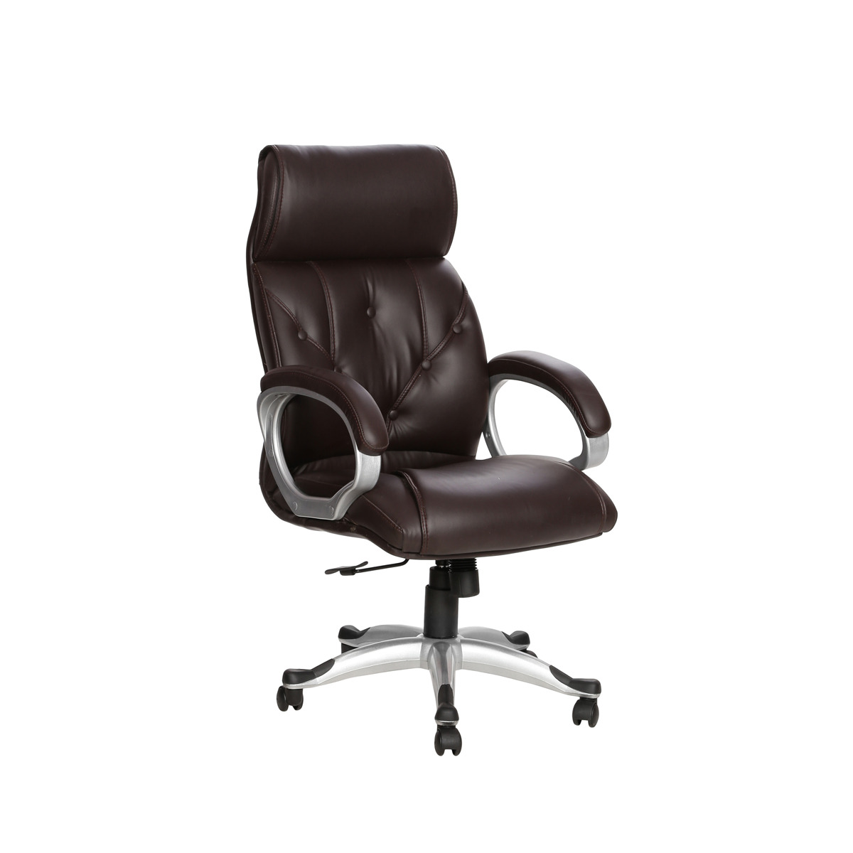 ML-563-THE SIETE HB EXECUTIVE CHAIR BROWN - Image 2