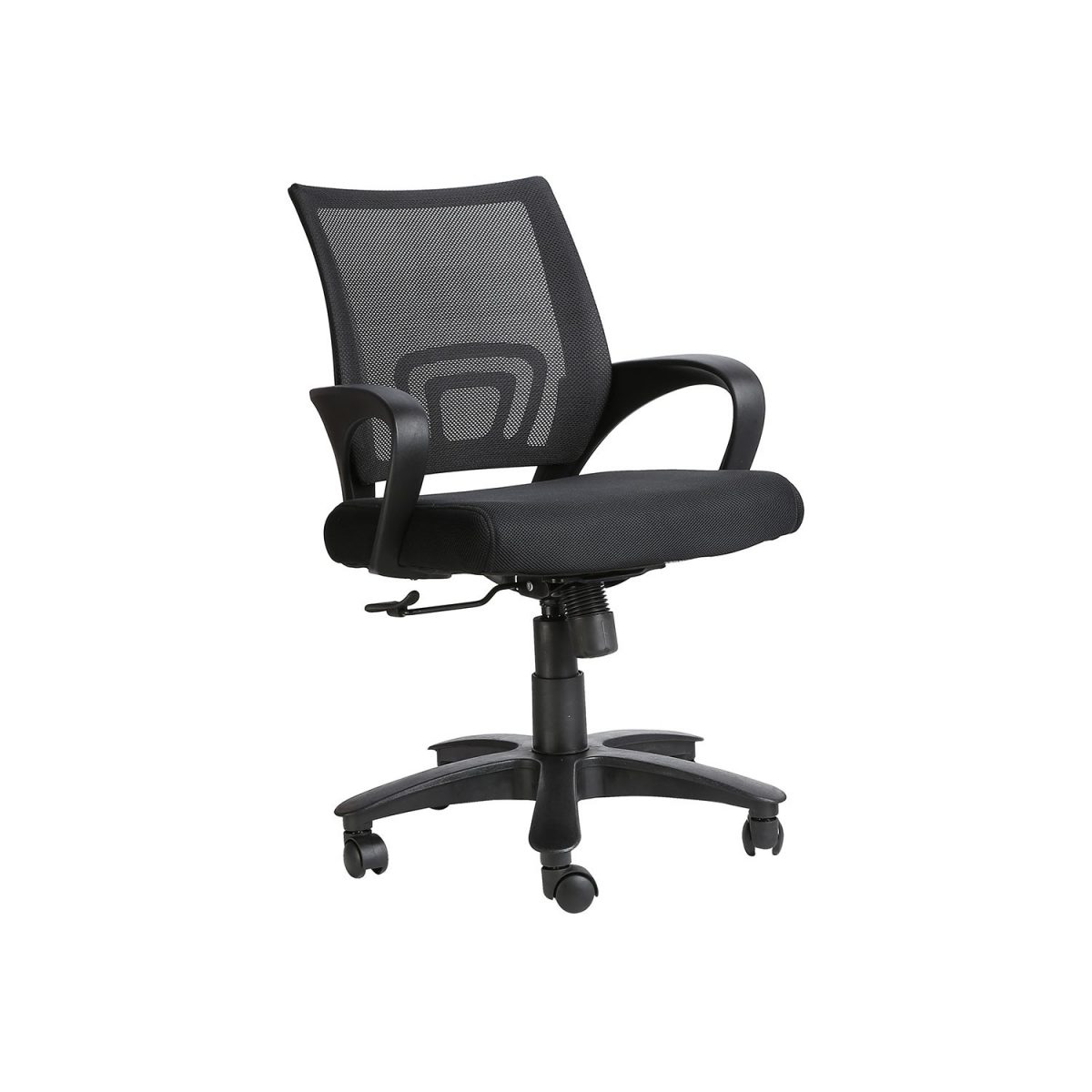ML-407-Mesh Padding Sencillo Low Back Task Chair Black - Image 2