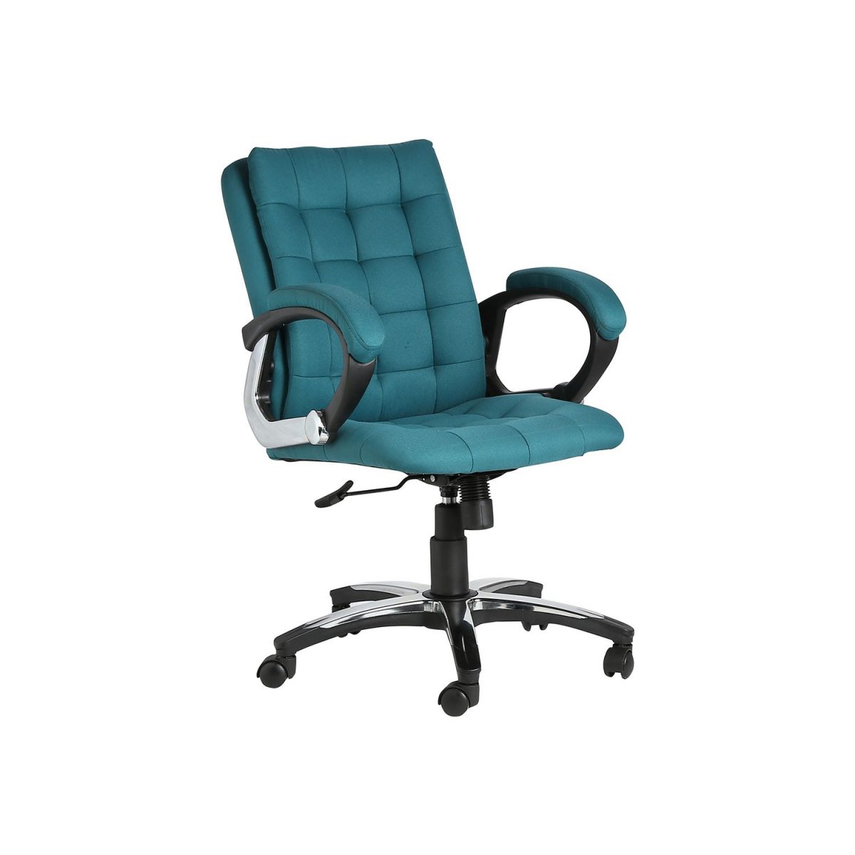 ML-412-Grillo Mid Back Executive Chair In Ocean Green Color - Image 3