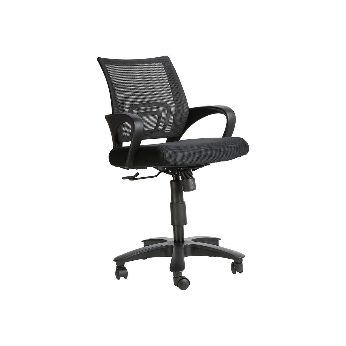 ML-407-Mesh Padding Sencillo Low Back Task Chair Black - Image 3