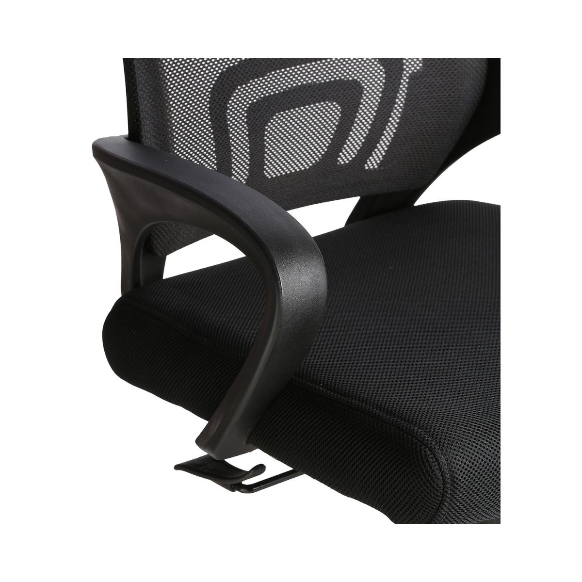 ML-407-Mesh Padding Sencillo Low Back Task Chair Black - Image 6