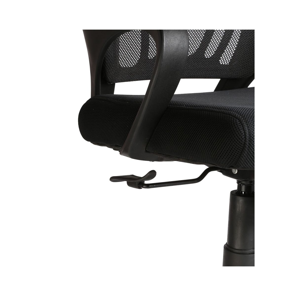ML-407-Mesh Padding Sencillo Low Back Task Chair Black - Image 7