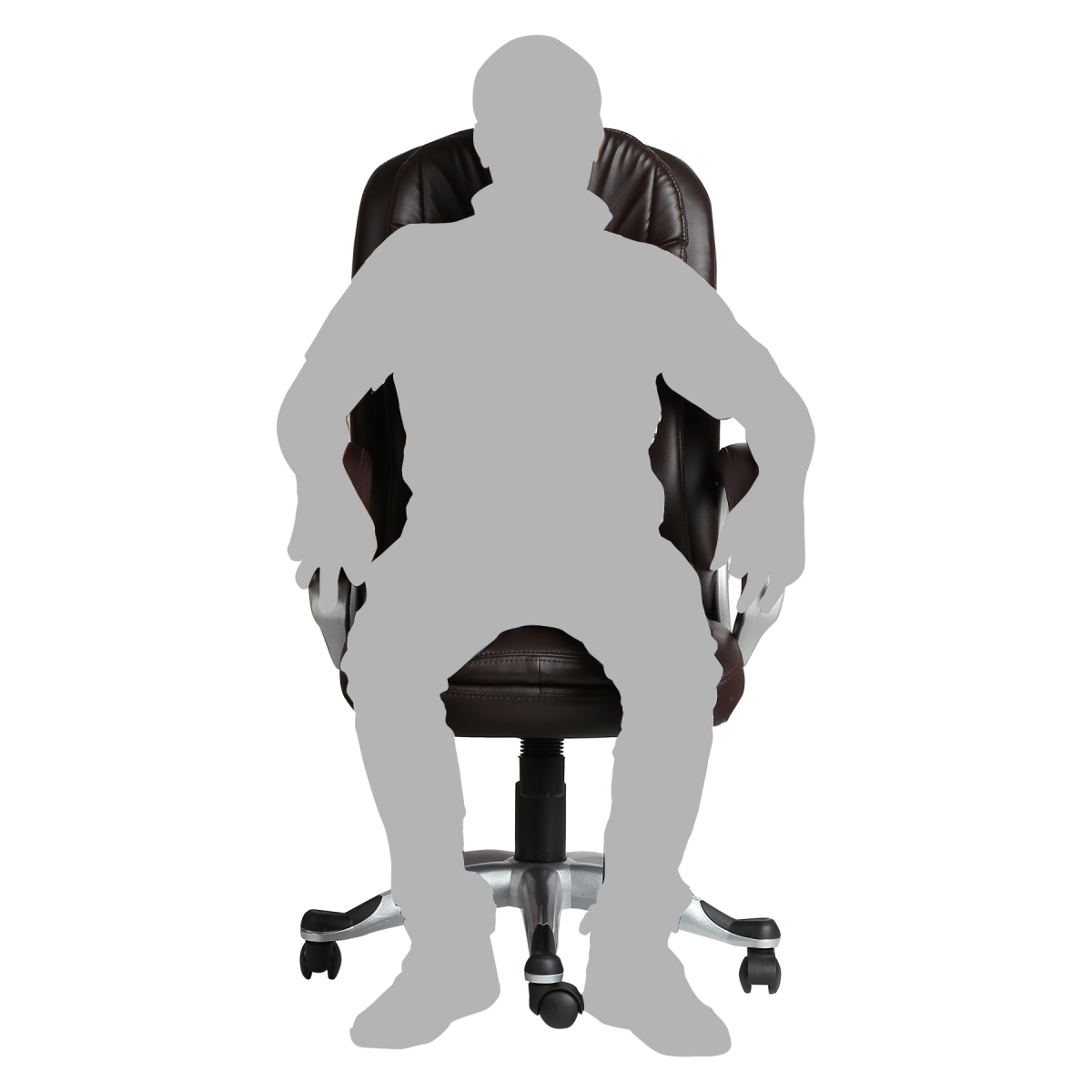ML-425-The Helado Executive Chair High Back In Brown Color - Image 8
