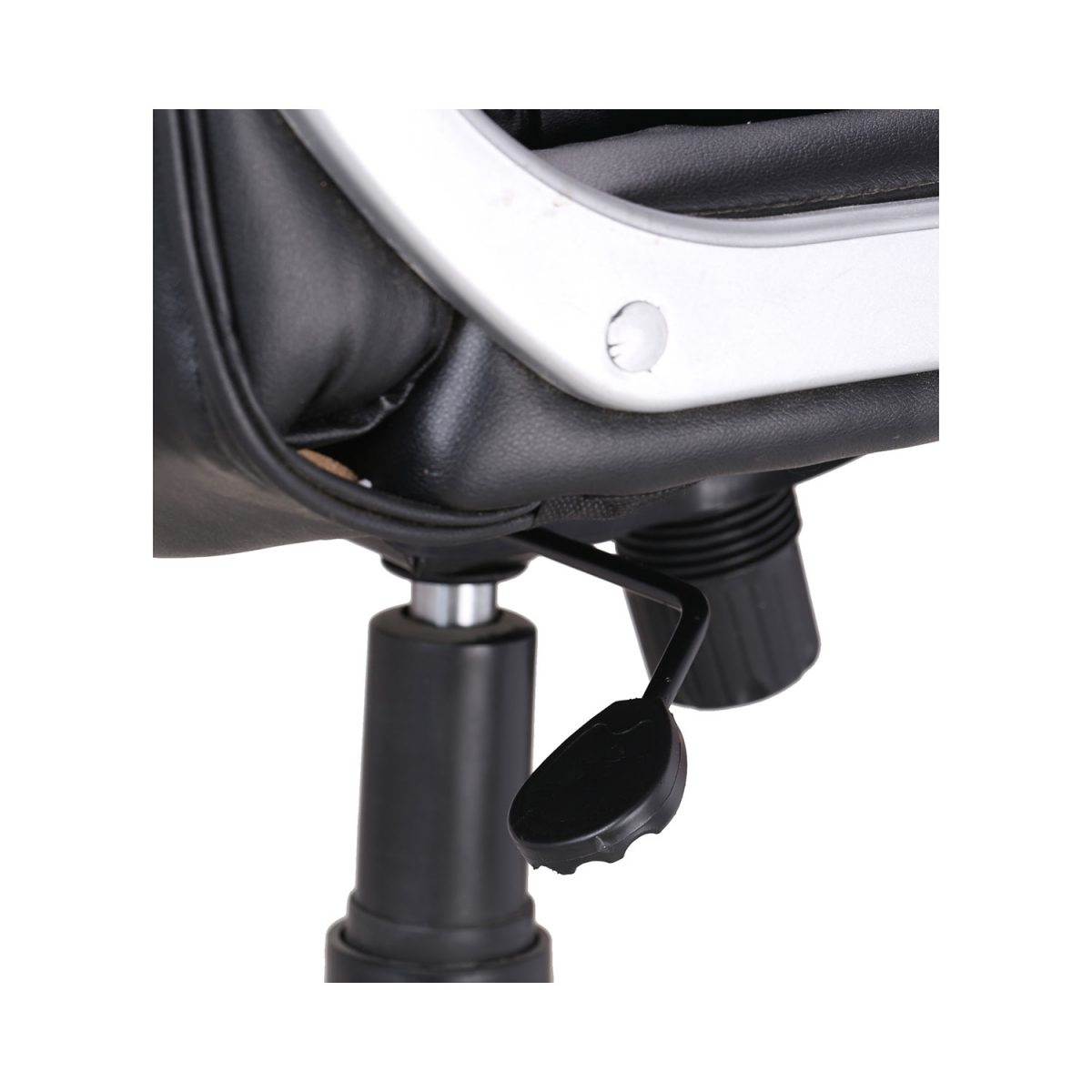 ML-720-GARRURA MEDIUM BACK CHAIR IN BLACK COLOR - Image 4