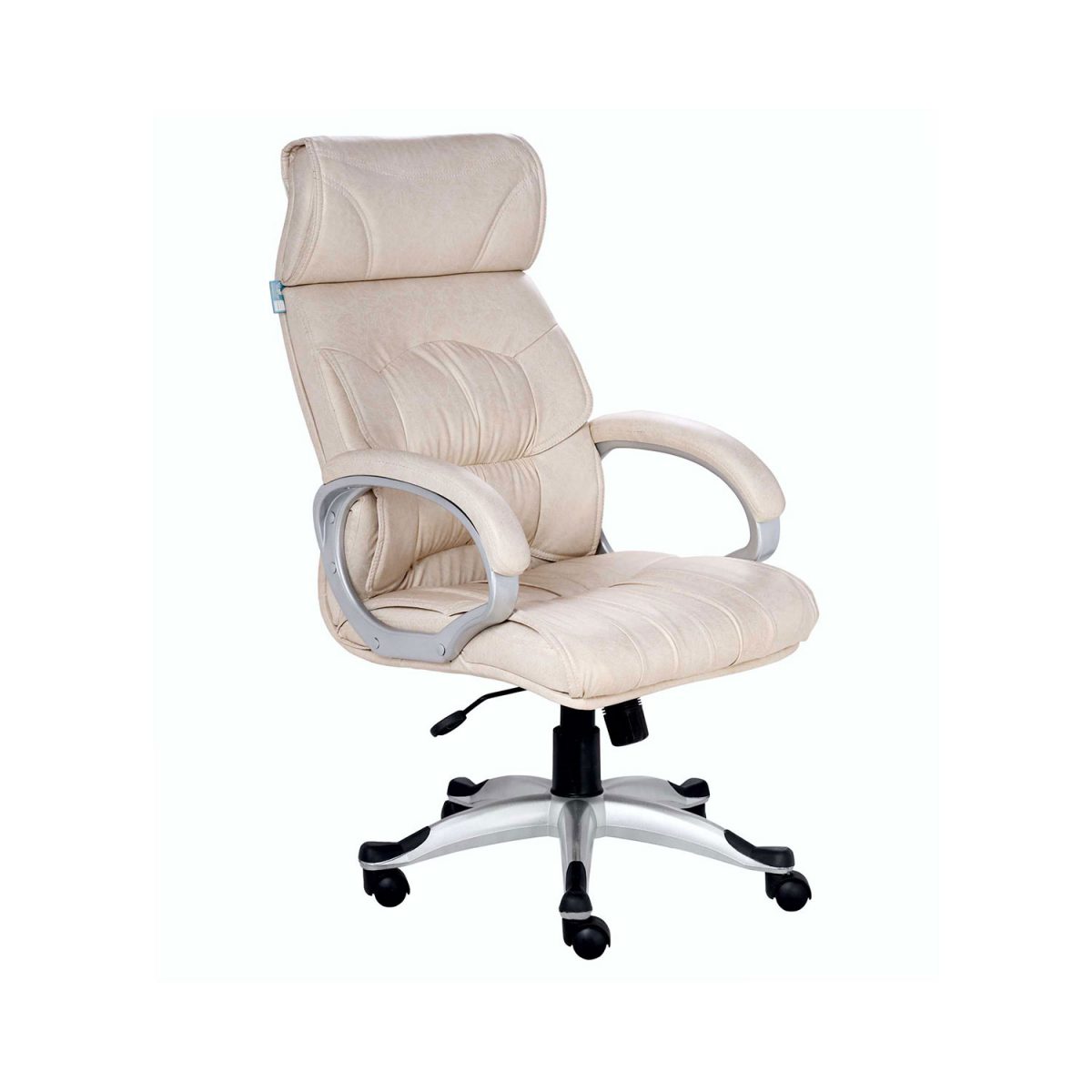 ML-714-Designer Doblepiel High Back Executive Chair In Cream Color - Image 3