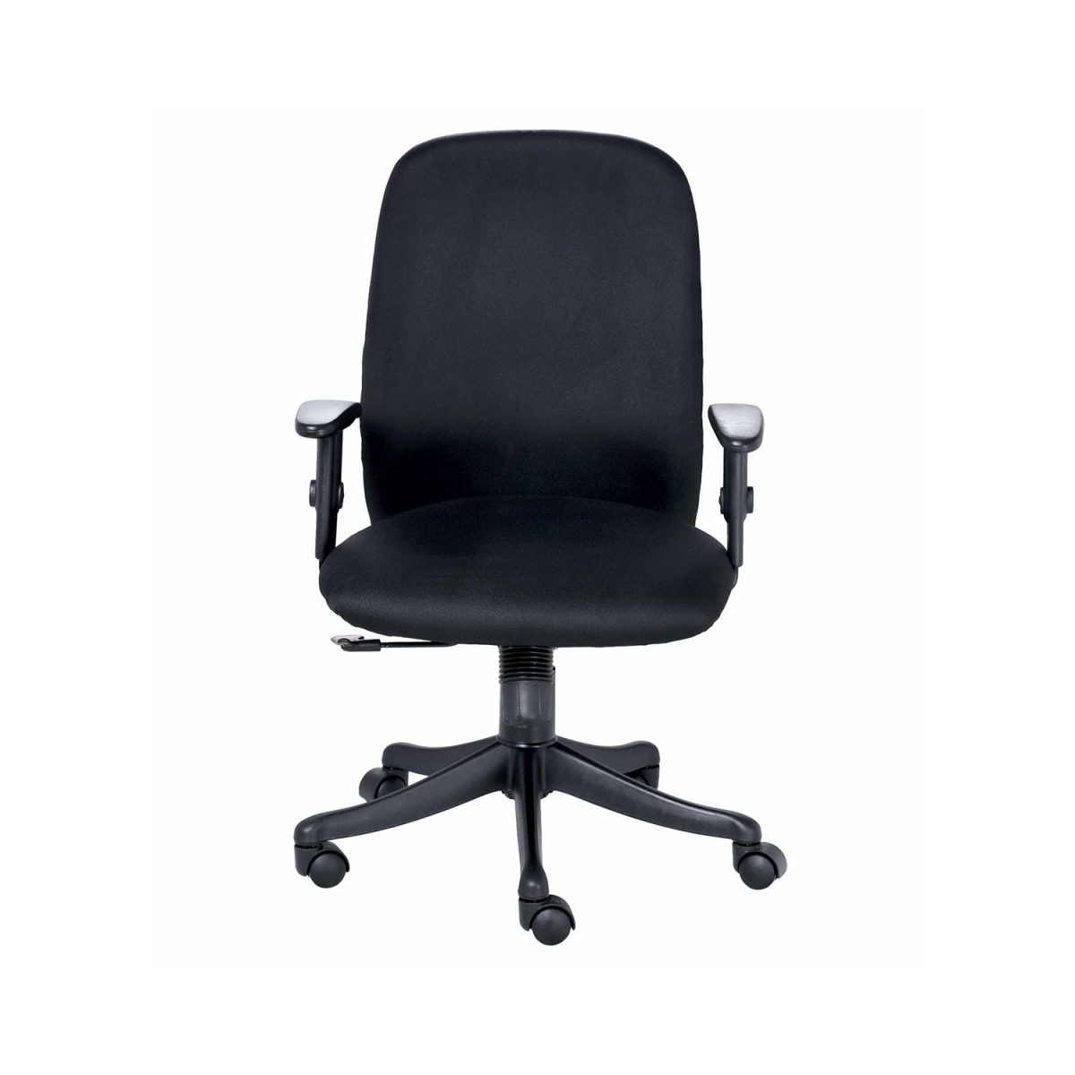 ML-725-THE ESPUMA MEDIUM BACK CHAIR IN BLACK COLOR - Image 2