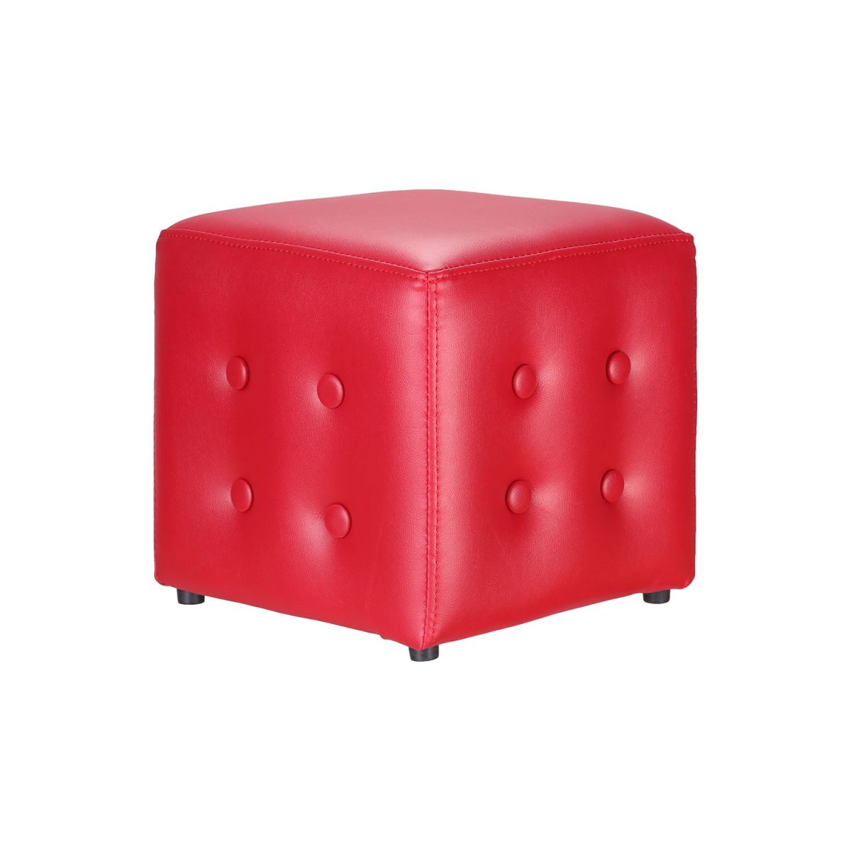 ML-743 THE PLAZO SQUARE BIG PUFFY IN RED COLOR - Image 3