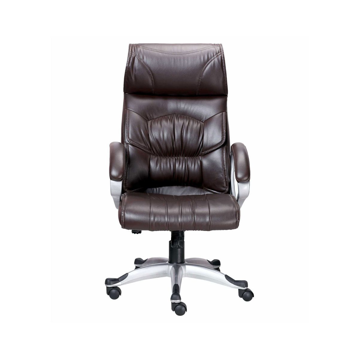 ML-751-THE PICES DOBLEPIEL HIGH BACK EXECUTIVE CHAIR IN BROWN - Image 5