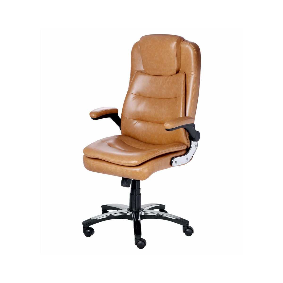 ML-706-Executive High Back Tan Color Chair - Image 2