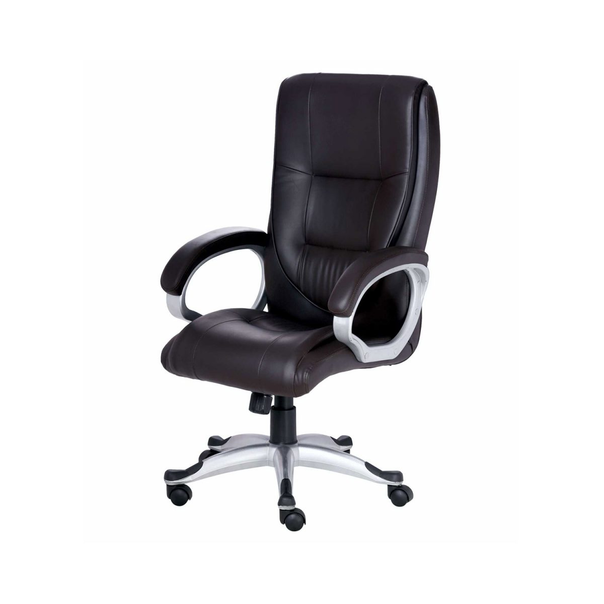 ML-718-THE ELENTAL EXECUTIVE HIGH BACK CHAIR IN BROWN COLOR - Image 4