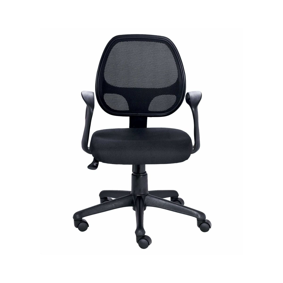 ML-723-THE PROVO LOW BACK MESH CHAIR IN BLACK COLOR - Image 4
