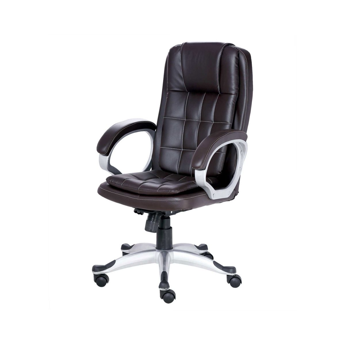 ML-710-THE LOVELY EXECUTIVE HIGH BACK CHAIR IN BROWN COLOR - Image 2