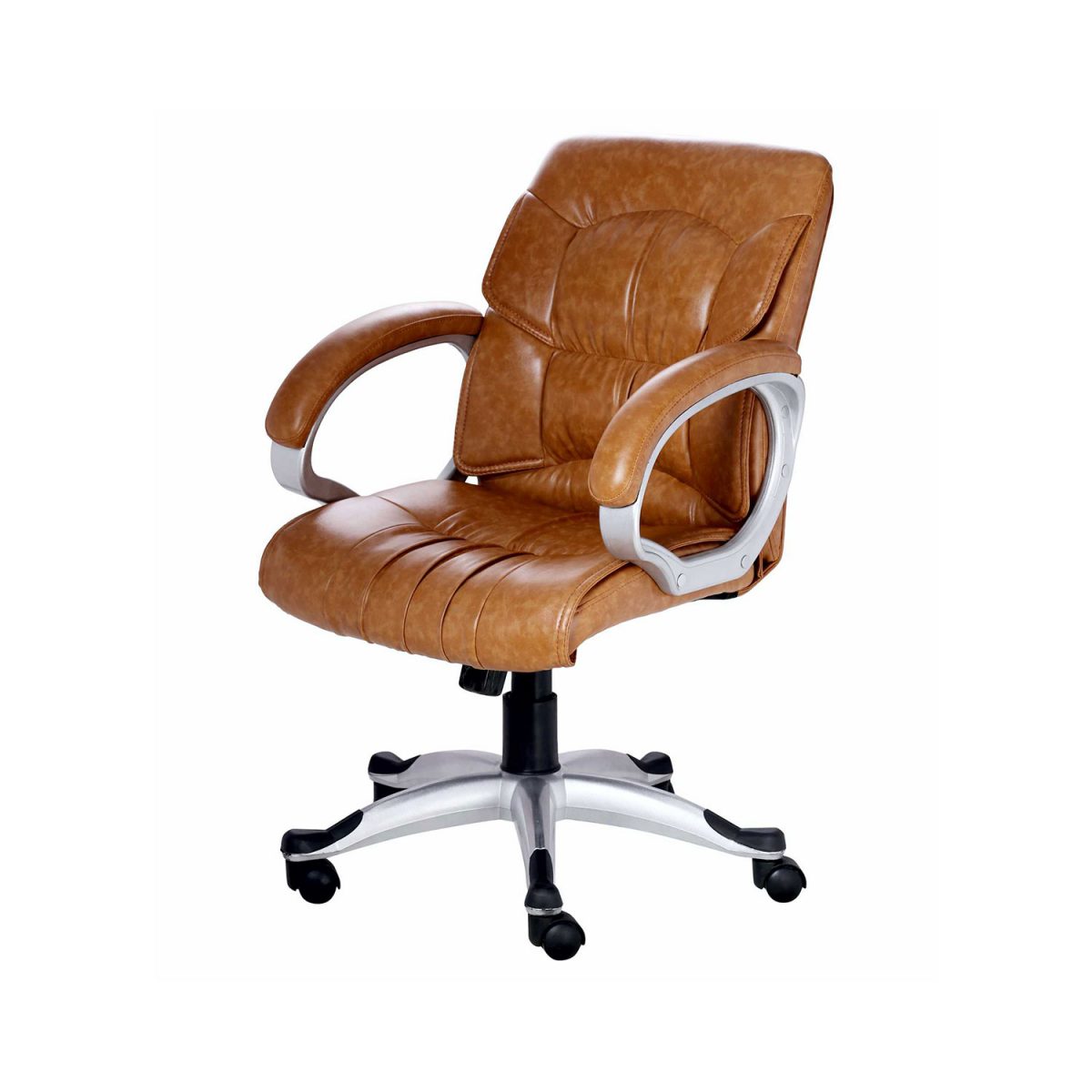 ML-721-THE SIMPLEPIEL MEDIUM BACK CHAIR IN DESIGNER TAN COLOR - Image 5