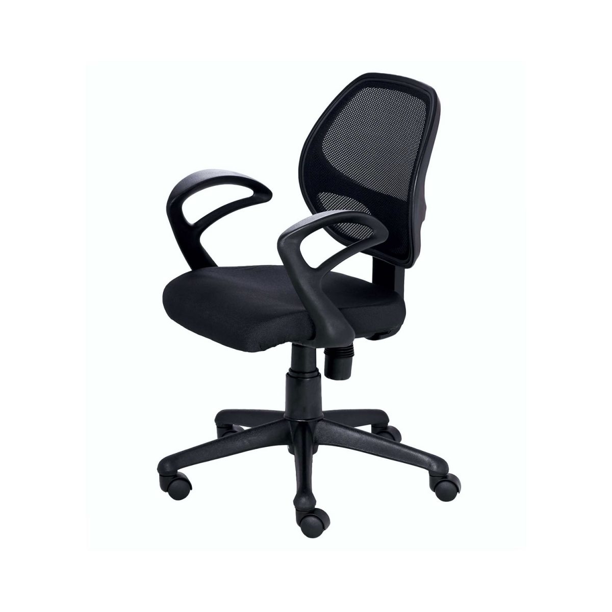 ML-723-THE PROVO LOW BACK MESH CHAIR IN BLACK COLOR - Image 5