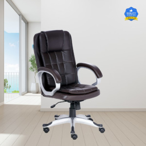 ML-710-THE LOVELY EXECUTIVE HIGH BACK CHAIR IN BROWN COLOR