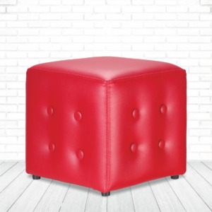 ML-743 THE PLAZO SQUARE BIG PUFFY IN RED COLOR