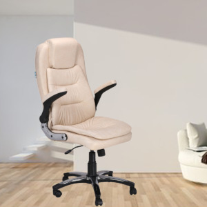 ML-749-Designer Largas Executive High Back Chair Cream Color