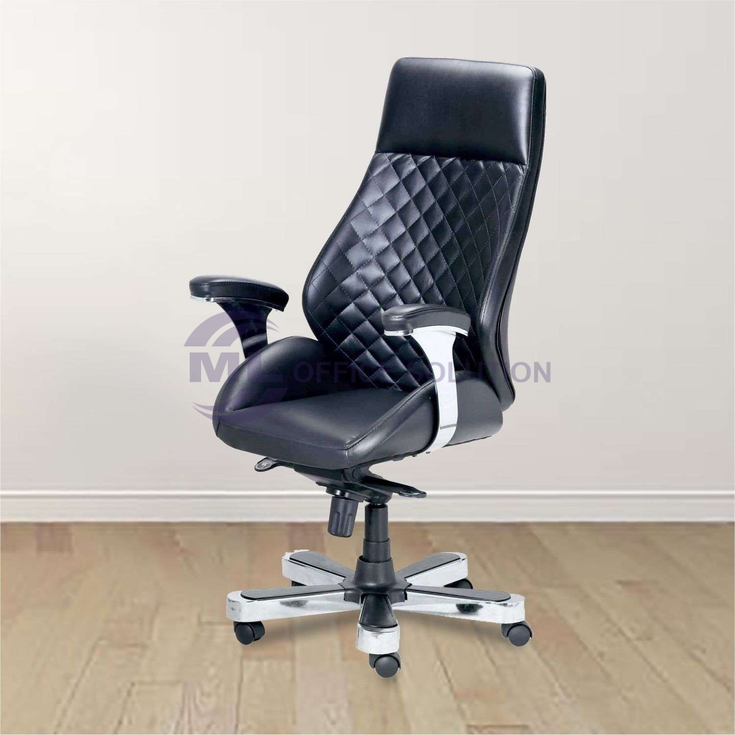 ML-730 Gallate Executive Hb Chair In Black