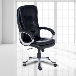 ML-713 THE INFERIOR EXECUTIVE HIGH BACK CHAIR IN BLACK COLOR