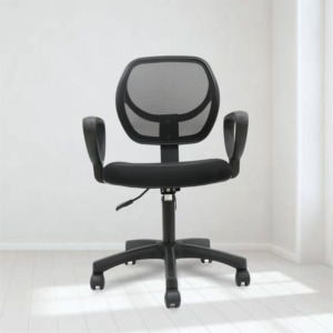 ML-806 EXECUTIVE TASK CHAIR LOW BACK IN BLACK COLOR (THE TAREA)