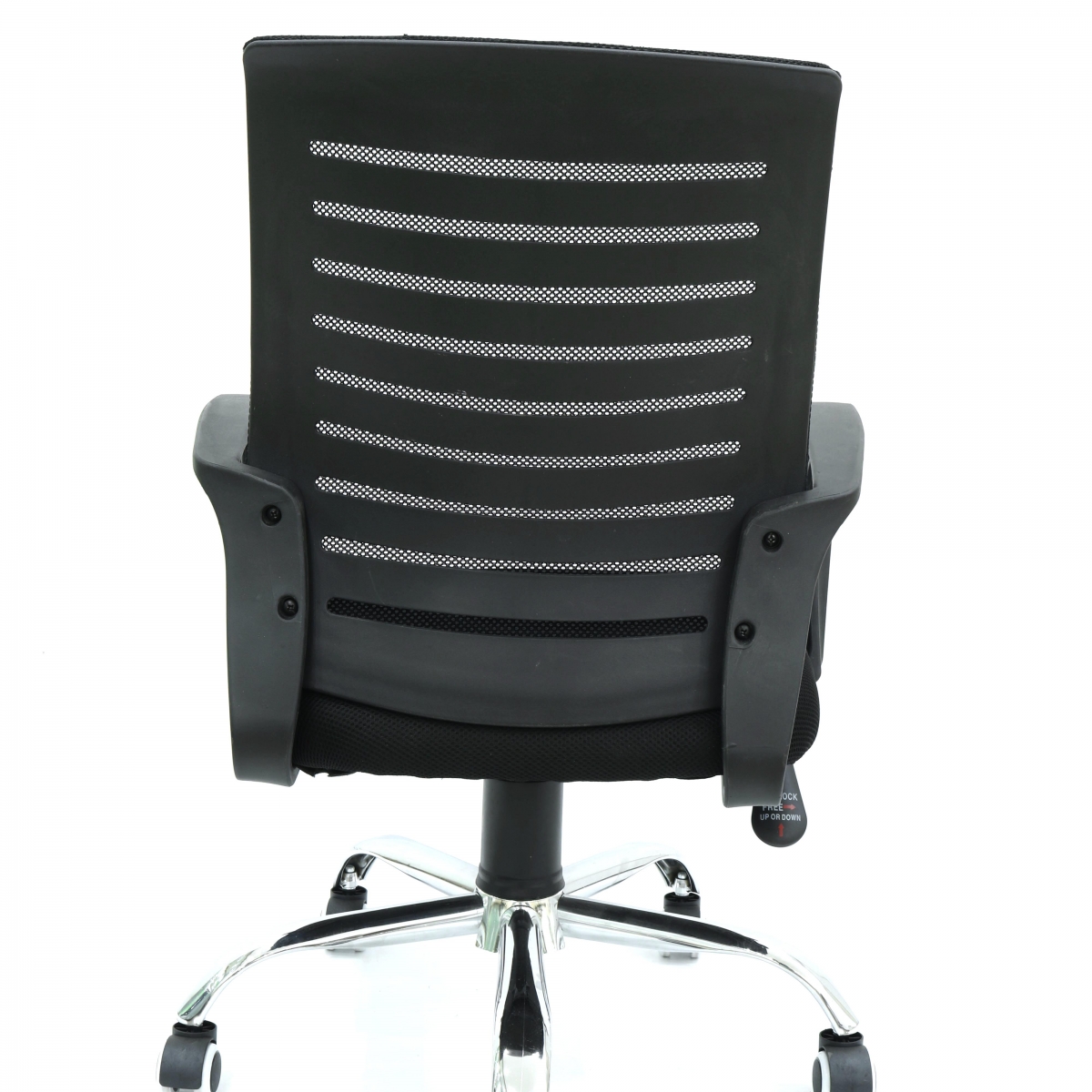 ML-803-Mesh Black Mid Back Avion Office Chair - Image 5