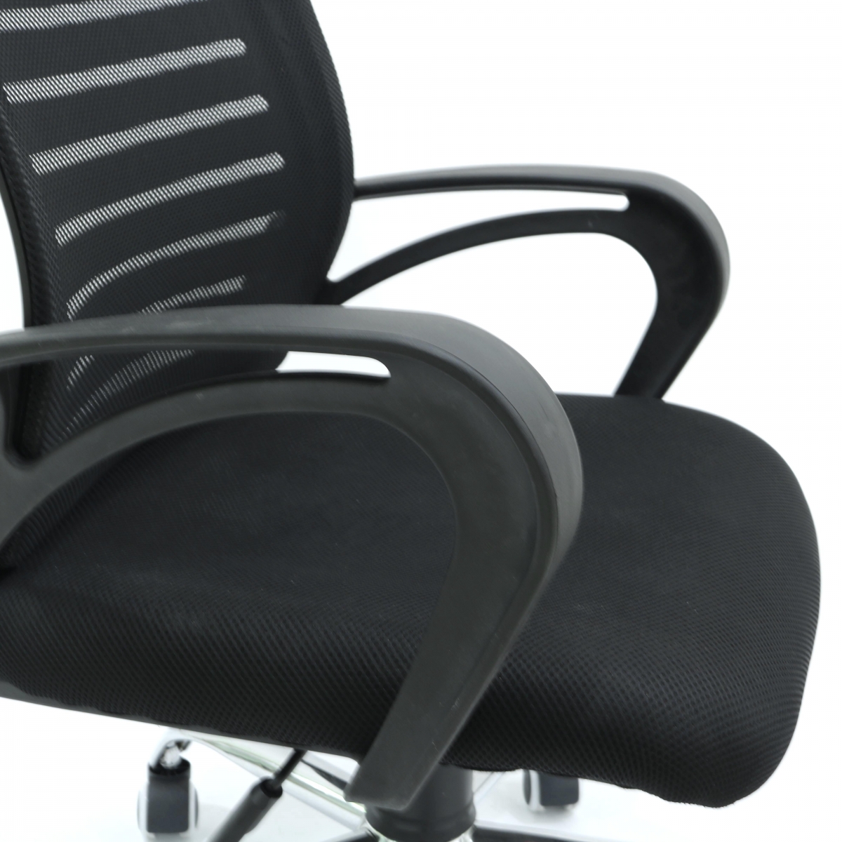 ML-803-Mesh Black Mid Back Avion Office Chair - Image 6