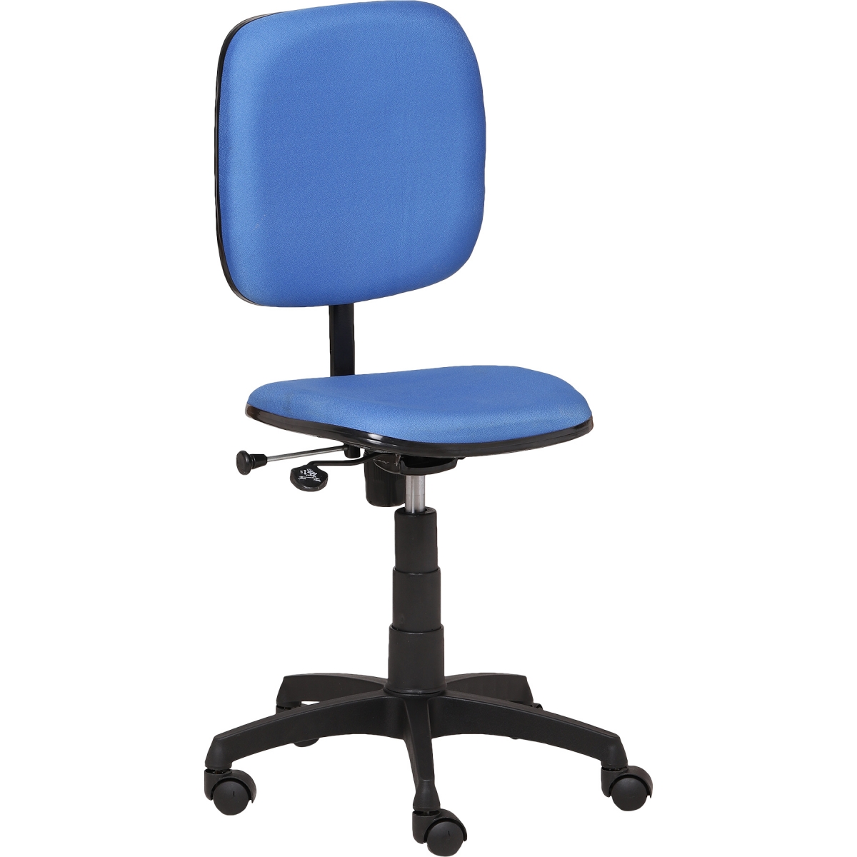 ML-1214 Computer Chair Without Armrest In Blue Fabric - Image 4