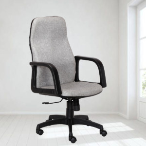 ML-1018-FABRIC EXECUTIVE CHAIR IN GRAY COLOR
