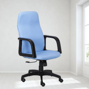 ML-1021-EXECUTIVE FABIC CHAIR IN BLUE COLOR