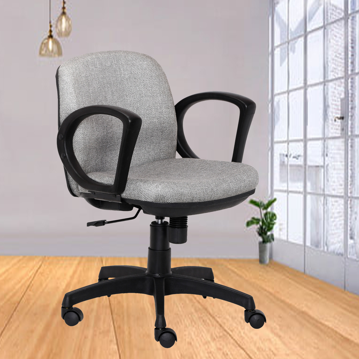 ML-1028-EXECUTIVE CHAIR IN LIGHT BLUE COLOR