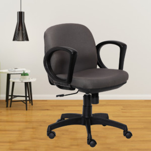 ML-1029-Mesh Fabric Padded Computer Chair In Brown Color