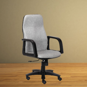 ML-1047-FABRIC ERGONOMIC EXECUTIVE CHAIR IN GRAY COLOR
