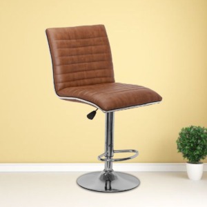 ML-1062 REVOLVING BAR STOOL IN BROWN COLOR