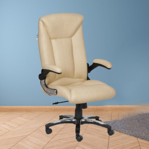 ML-1216-Mid Back Executive Office Chair With Adjustable Arm