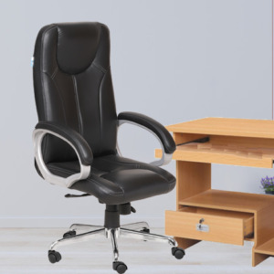 ML-1262-EXECUTIVE OFFICE CHAIR IN BLACK COLOR