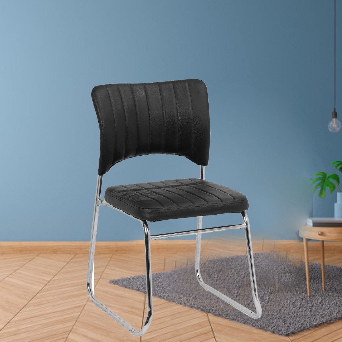 ML-1304 Fabric Executive Chair Black Without Armrest