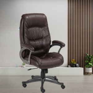 ML-1311 Stylish High Back Dark Brown Office Executive Chair