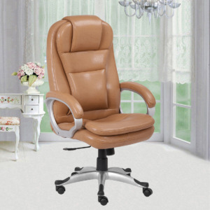 ML-1319-Brown Leatherette High Back Executive Chair