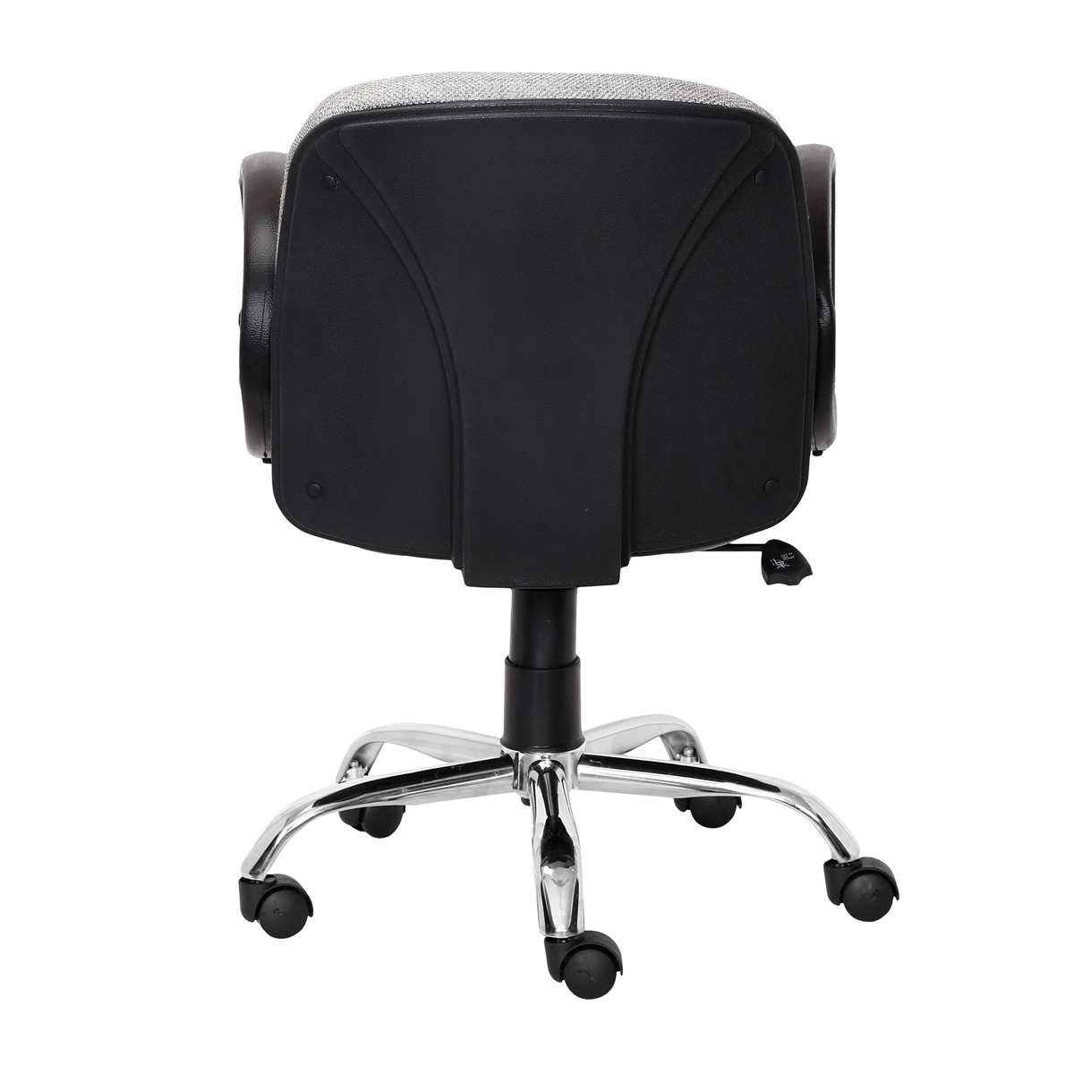 ML-1035-Low Back Padded Visitor Office Chair In Light Gray Color - Image 4