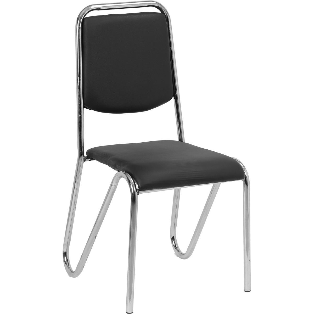 ML-1301-OFFICE CHAIR WITHOUT ARM IN BLACK COLOR - Image 2