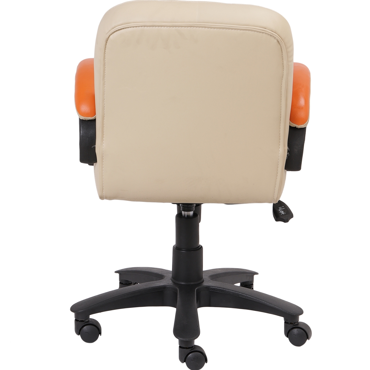 ML-1307-Designer Dual Color Leather Low Back Office Visitor Chair - Image 3