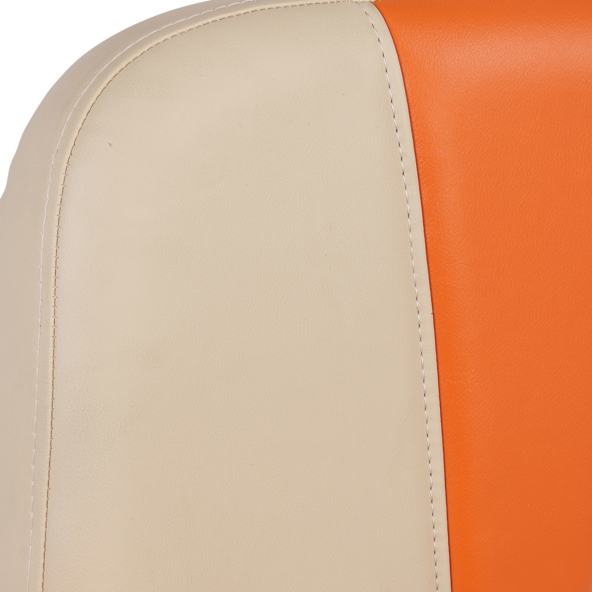 ML-1307-Designer Dual Color Leather Low Back Office Visitor Chair - Image 5