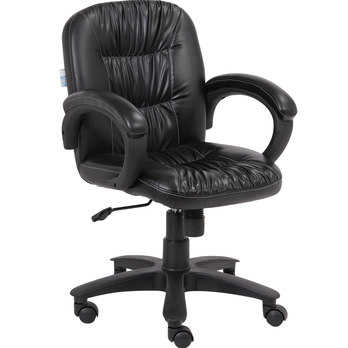ML-1308-LOW BACK TASK CHAIR IN BLACK - Image 2