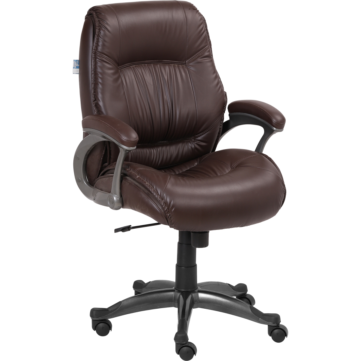ML-1310-Designer Mid Back Full Brown Executive Office Chair - Image 4