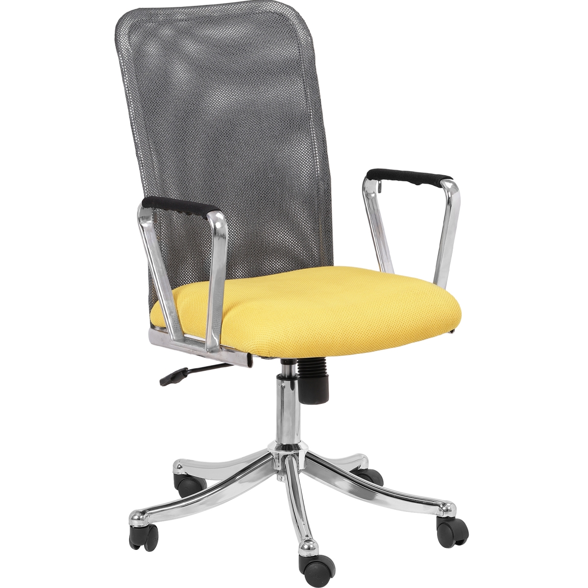 ML-1313-Dual Color Mesh Fabric Office Visitor Chair  - Image 2