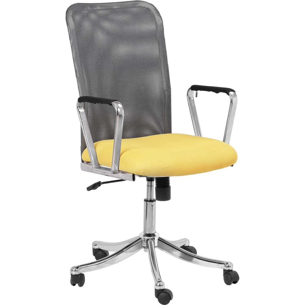 ML-1313-Dual Color Mesh Fabric Office Visitor Chair  - Image 4