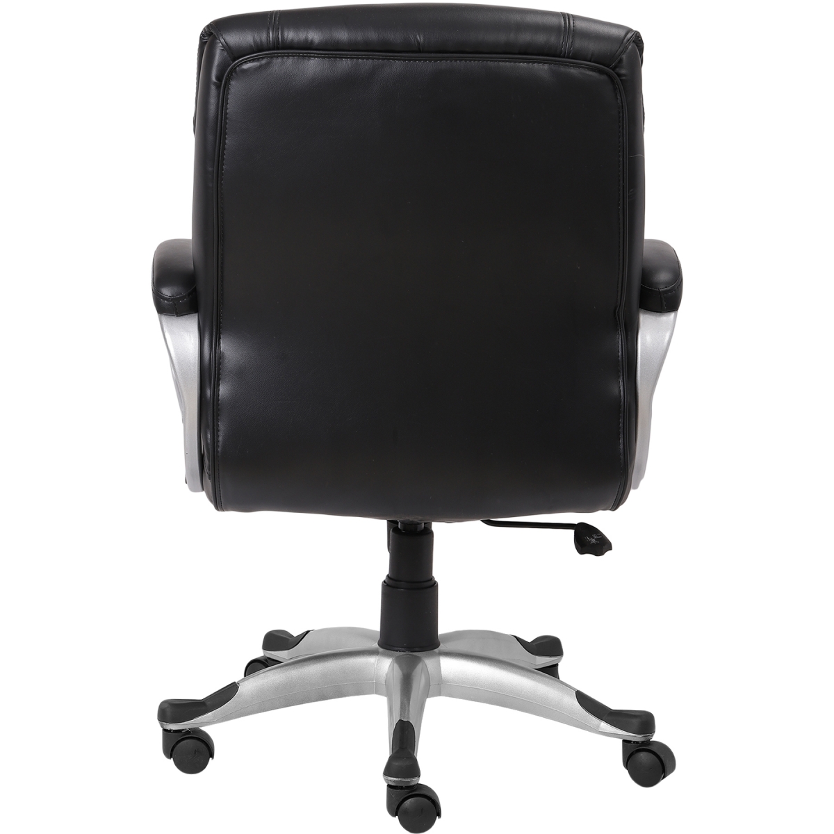 ML-1316-Executive Leather Office Chairs Mid Back With Dual Casters  - Image 3