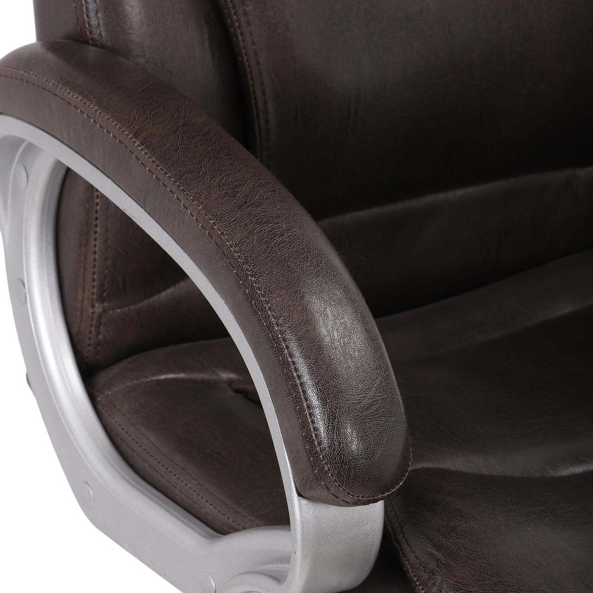 ML-1318 EXECUTIVE OFFICE CHAIR IN BROWN - Image 5