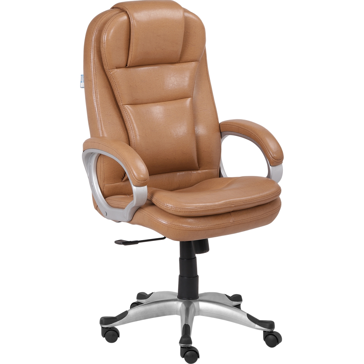 ML-1319-Brown Leatherette High Back Executive Chair - Image 4