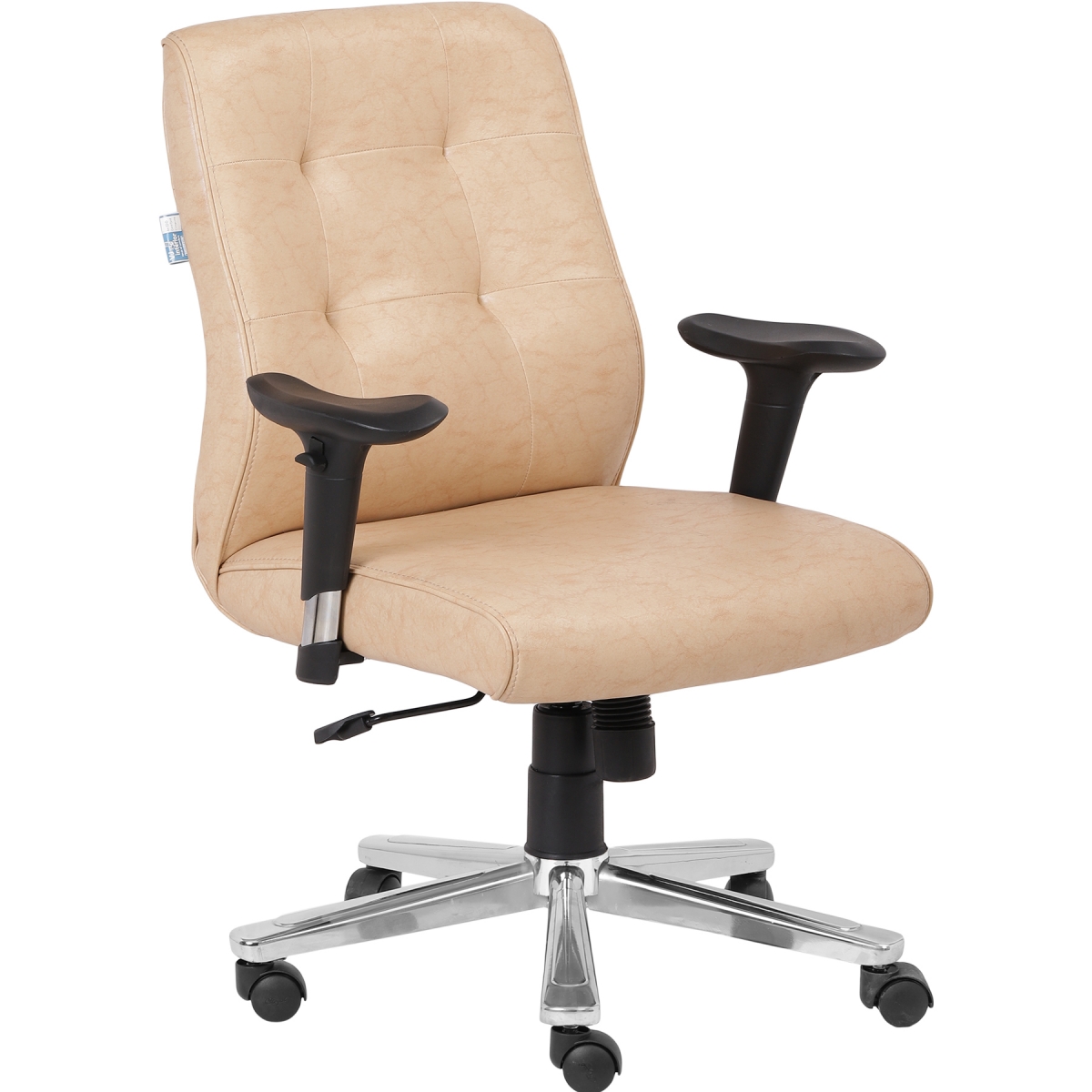 ML-1323-Mid Back Executive Office Chair With T-Shape Armrest - Image 2